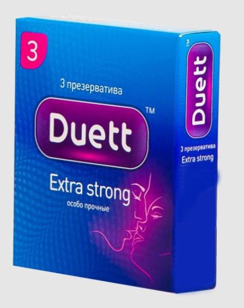 Изображение товара Презерватив Duett Extra Strong №3 Презерватив Duett Extra Strong №3 фотография