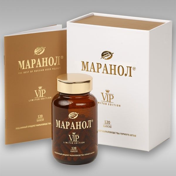 Изображение товара Маранол VIP Пантопроект 120 капсул Маранол VIP Пантопроект 120 капсул фотография