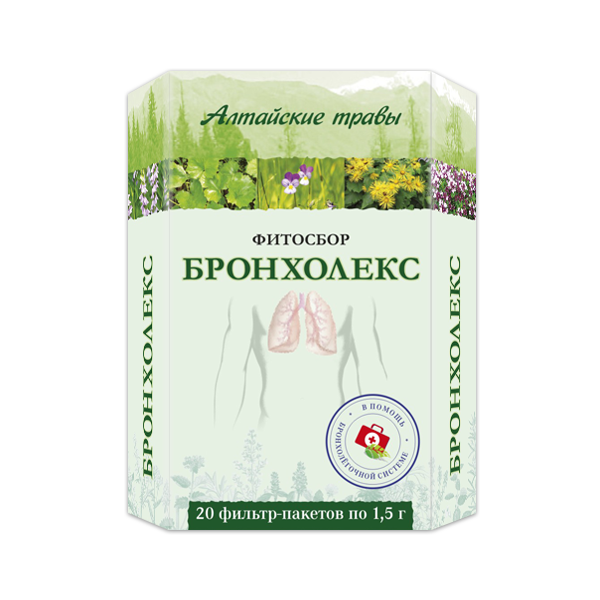 Изображение товара Фитосбор «Бронхолекс», №20 Фитосбор «Бронхолекс», №20 фотография