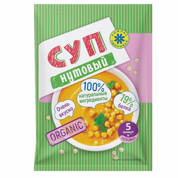 Изображение товара Суп пюре Нутовый, 30 г Суп пюре Нутовый, 30 г фотография