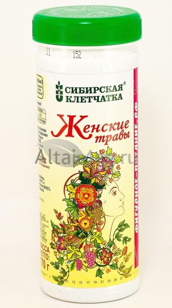 Изображение товара Клетчатка сибирская (женские травы) банка 170г Клетчатка сибирская (женские травы) банка 170г фотография