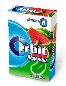 Леденцы Орбит сочный арбуз №8