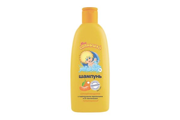 Изображение товара Шампунь детский (мандарин) Мое солнышко 200мл Шампунь детский (мандарин) Мое солнышко 200мл фотография