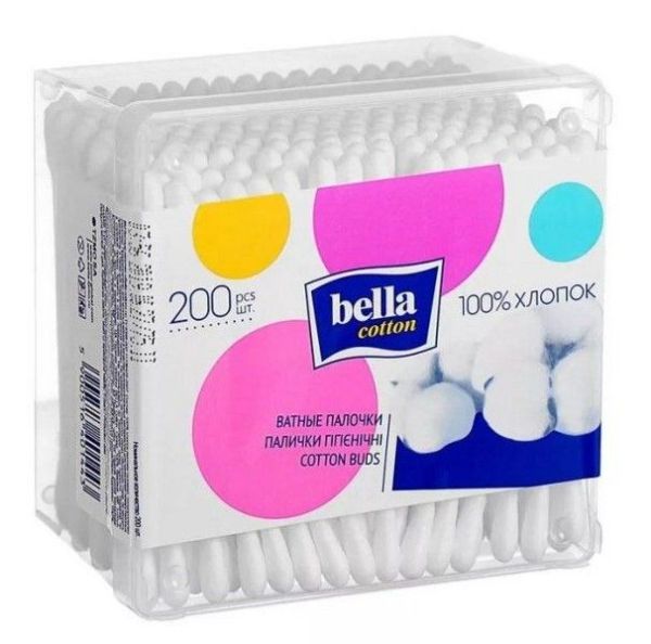 Изображение товара Ватные палочки Bella №200 Ватные палочки Bella №200 фотография