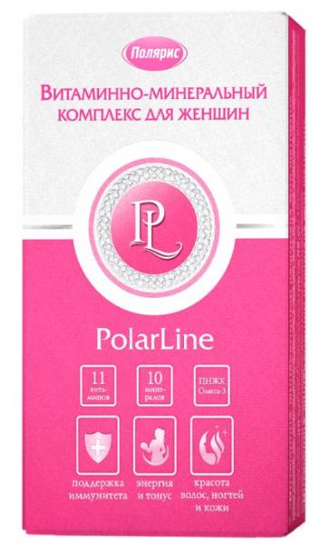 Витаминно-минеральный комплекс для женщин PolarLine 60 капсул фотография