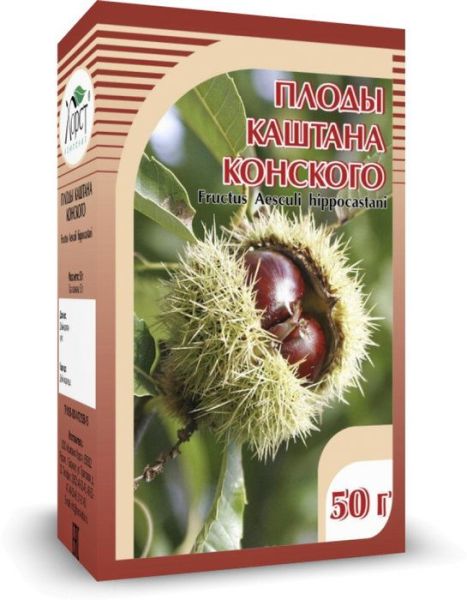 Изображение товара Каштан конский (плоды), 50 г Каштан конский (плоды), 50 г фотография