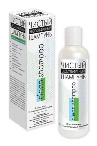 Изображение товара Шампунь бессульфатный с алоэ вера и гиалуроновой кислотой 250мл Шампунь бессульфатный с алоэ вера и гиалуроновой кислотой 250мл фотография